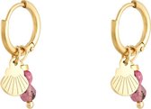 Oorbellen Little Shell - Roze