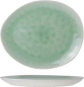 Spirit Green Dinerbord - Ovaal - 32.5x28.5cm