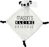 Câlin en tissu panda petit ami avec naam-cadeau personnel de maternité
