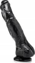 XXLTOYS - Neil - Dildo - Inbrenglengte 22 X 5.5 cm - Black - Uniek Design Realistische Dildo – Stevige Dildo – voor Diehards only - Made in Europe