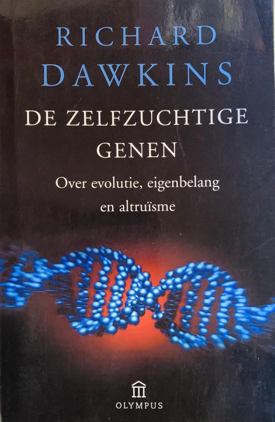 Boek: De Zelfzuchtige Genen, geschreven door Richard Dawkins