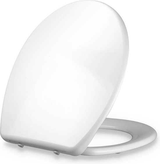 Dombach Celesto Toiletdeksel wc bril toiletzitting , o-vorm , sluit  automatisch ,... | bol.com