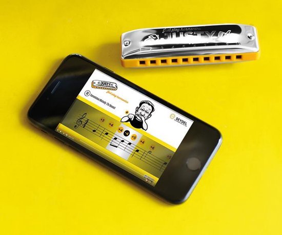 Seydel Junior/Kids - Mondharmonica - Starter Kit met begeleiding - voor kinderen - beginners