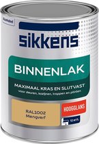 Sikkens Binnenlak - Verf - Hoogglans - Mengkleur - RAL1002 - 1 liter