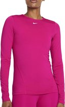 Nike Pro Mesh Sportshirt - Maat M  - Vrouwen - roze