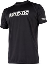 Mystic Surfshirt - Maat L  - Mannen - zwart/wit