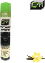 Mega groot *Q11 Dashboardonderhoud schuimspray vanille 750 ml *Cockpit spray*
