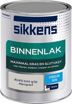 Sikkens Binnenlak - Verf - Zijdeglans - Mengkleur - RIJKS licht grijs - 1 liter