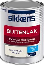 Sikkens Buitenlak - Verf - Zijdeglans - Mengkleur - RIJKS wit grijs - 1 liter