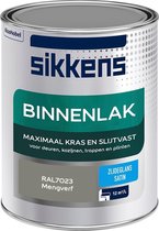 Sikkens Binnenlak - Verf - Zijdeglans - Mengkleur - RAL7023 - 1L