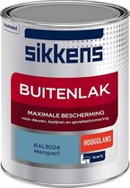 Sikkens Buitenlak - Verf - Hoogglans - Mengkleur - RAL5024 - 1 liter