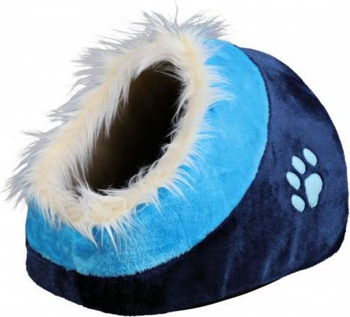 Trixie Kattenmand Iglo Minou Donkerblauw / Blauw 35X26X41 Cm