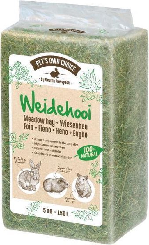 5 kg Pets own choice hooi