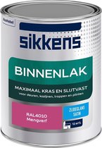 Sikkens Binnenlak - Verf - Zijdeglans - Mengkleur - RAL4010 - 1 liter