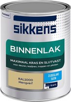 Sikkens Binnenlak - Verf - Zijdeglans - Mengkleur - RAL1000 - 1L