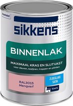 Sikkens Binnenlak - Verf - Zijdeglans - Mengkleur - RAL3015 - 1L