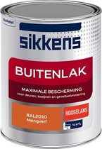 Sikkens Buitenlak - Verf - Hoogglans - Mengkleur - RAL2010 - 1 liter