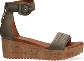 Omoda Dames Sandalen 722021 - Groen - Maat 38