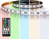 Led strip 3 meter RGBWW Premium 180 Leds- Complete set spatwaterdicht