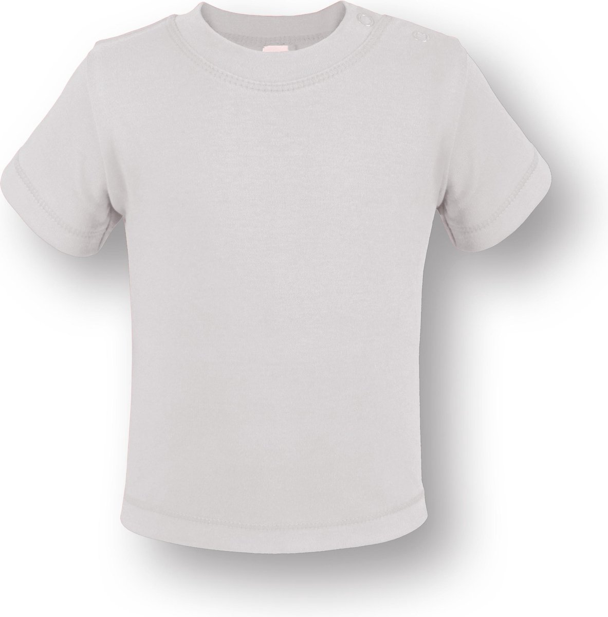 Link Kids Wear baby T-shirt met korte mouw - Wit - Maat 50/56