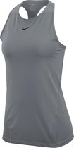 Nike Pro mesh  Sporttop - Maat L  - Vrouwen - grijs