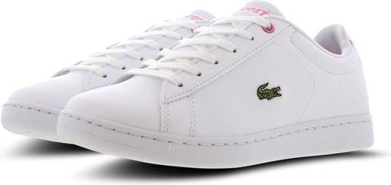 Lacoste Sneakers - Maat 36 - Unisex - wit/roze | bol.com