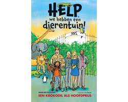 Omslag van Help, we hebben een dierentuin! - Een krokodil als hoofdprijs