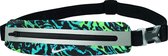 Nike Slim Waistpack 2.0 Printed Hardloopbuideltas - Zwart/Groen/Blauw