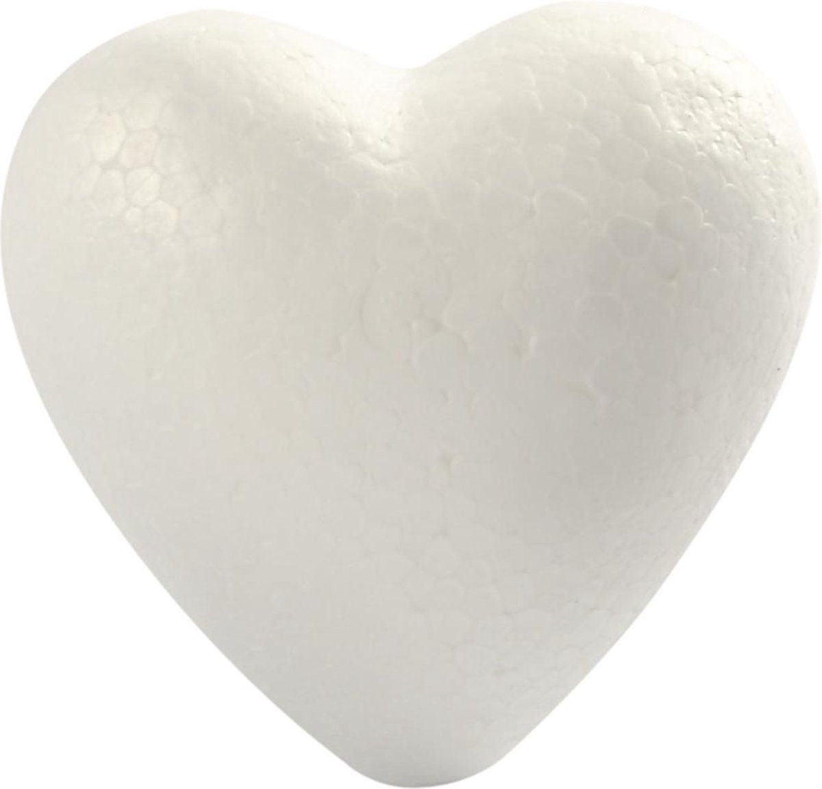 Goedkoopste Harten, H 8 cm, D 4,5 cm, wit, 5 stuk/ 1 doos