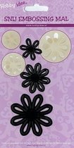 Hobby idee snij en embossing mal bloemen 0016