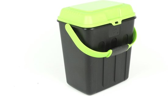 Maelson Dry Box 3 L voerton - zwart/groen - tot 3kg - S