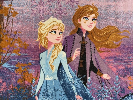 Frozen 2 Elsa - Speelkleed - Vloerkleed - Tapijt - 95x133 cm | bol.com