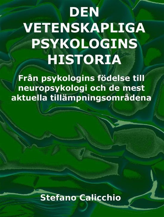 Den vetenskapliga psykologins historia - cover