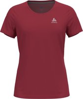 Odlo - T-Shirt S/S Crew Neck F-Dry - Thermoshirt - Dames - Rood - XL