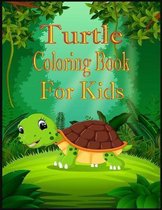 Turtle Coloring Book For Kids