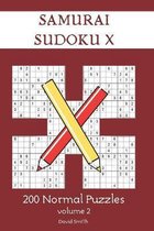 Samurai Sudoku X - 200 Normal Puzzles vol.2
