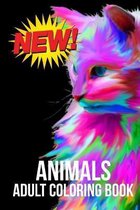 Animals Adult Coloring Book