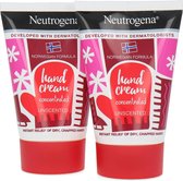Neutrogena Norwegian Concentrated Unscented Handcrème - 2 x 50 ml (2 stuks)