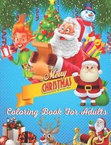 Merry Christmas Coloring Book For Adults