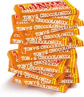 Tony's Chocolonely Chocolade Reep Melk Karamel Zeezout - Verjaardag of Vaderdag Cadeau - Geschenkset voor Man en Vrouw 15 x 180 gram