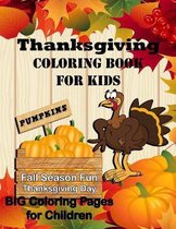 Thanksgiving Coloring Book for Kids