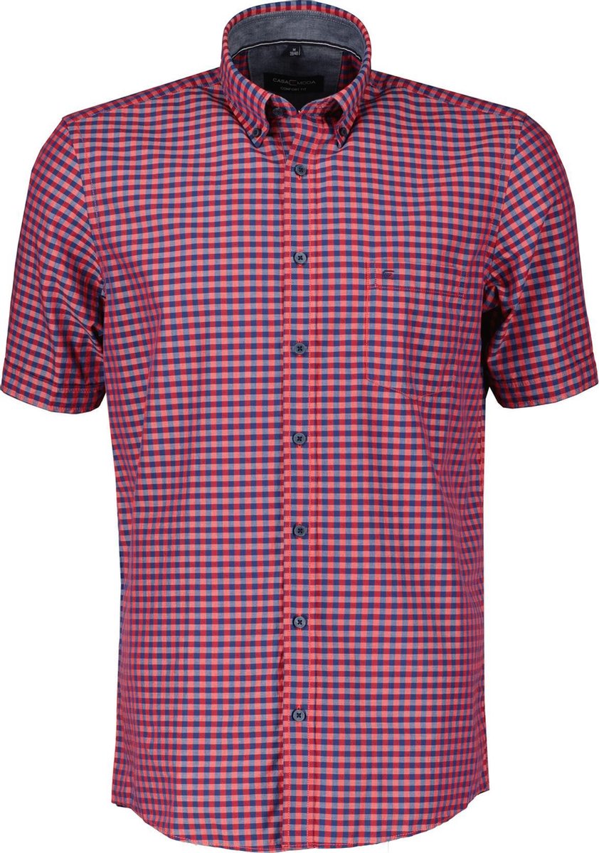 Casa Moda Overhemd - Regular Fit - Blauw - 3XL Grote Maten
