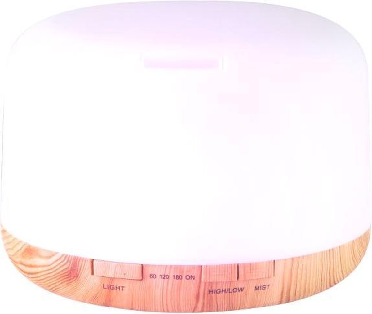 Goedkoopste ACTIVE Aroma Diffuser Luchtbevochtiger Spa 03 Licht Hout 500ml Timer