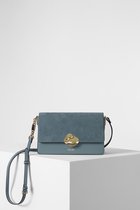 Luella Grey London Esme Molten Clasp Crossbody Handbag  - Dusk Blue Dusk Blue - Maat One size