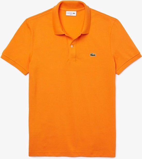 Lacoste Slim Fit Polo PH4012-DRA Oranje-M | bol.com