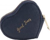 CGB Giftware Willow And Rose Good Times Teal Heart Coin Purse NAVY One Size