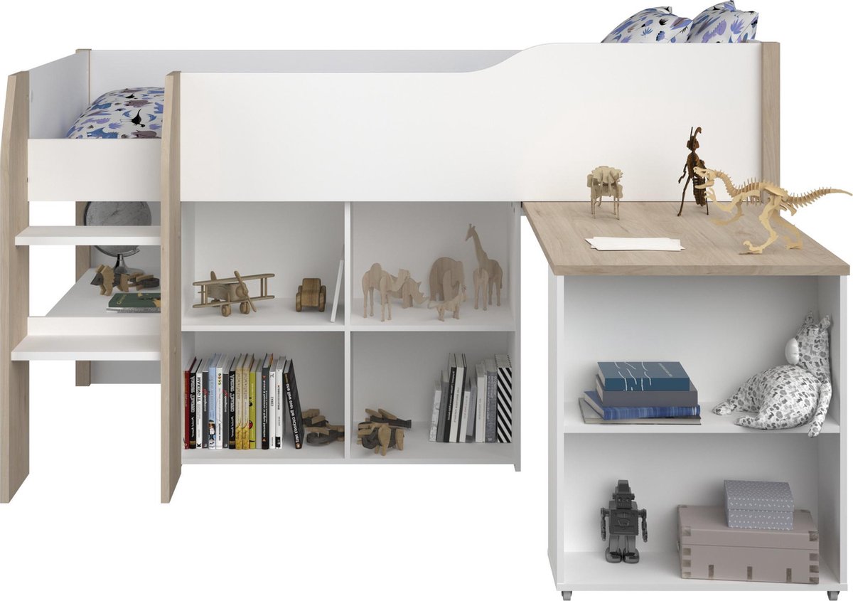 Parisot Halfhoogslaper Finland   - 90x200 - Wit