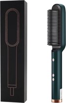Stijlborstel Groen| Elektrische Haarborstel | Stijltang Hairbrush | Straight brush | Stijltang | Stijl brush | Haarborstel Hair brush | Stylingtool | Straightener