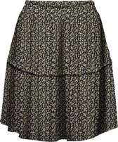Vero Moda Dames 10252965 Penny hw short skirt Zwart Rok - Maat XL