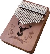 Bee's - Kalimba - Duimpiano - Kalimba Muziekinstrument - Kalimba 17 tonen - Kalimba Set - Bruin